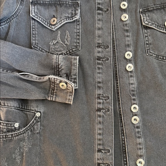 Free People Denim Jacket - Picture 6 of 11